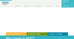 Desktop Screenshot of afi.com.au