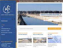 Tablet Screenshot of afi.nat.tn